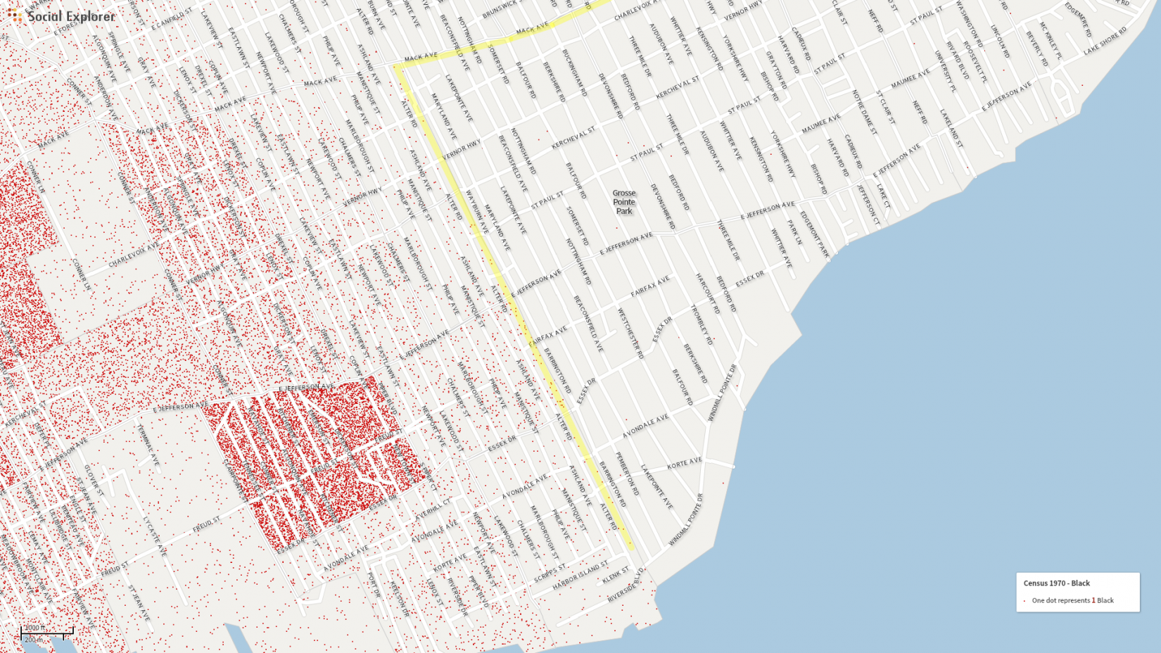 1970 Black Population