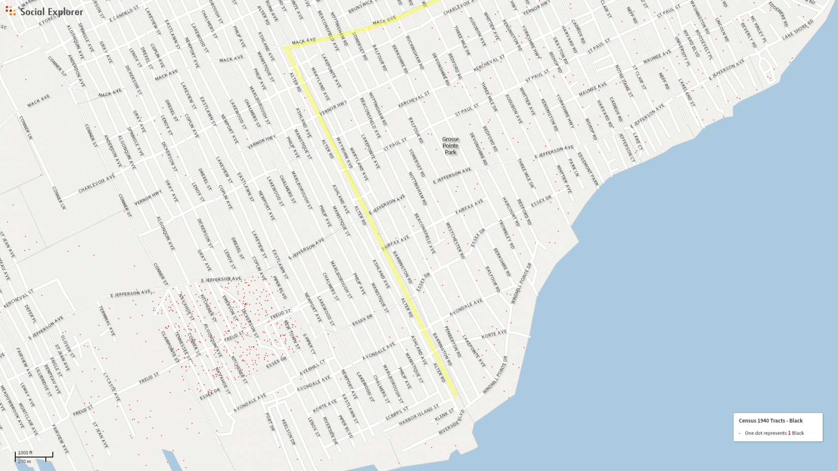 1940 Black Population