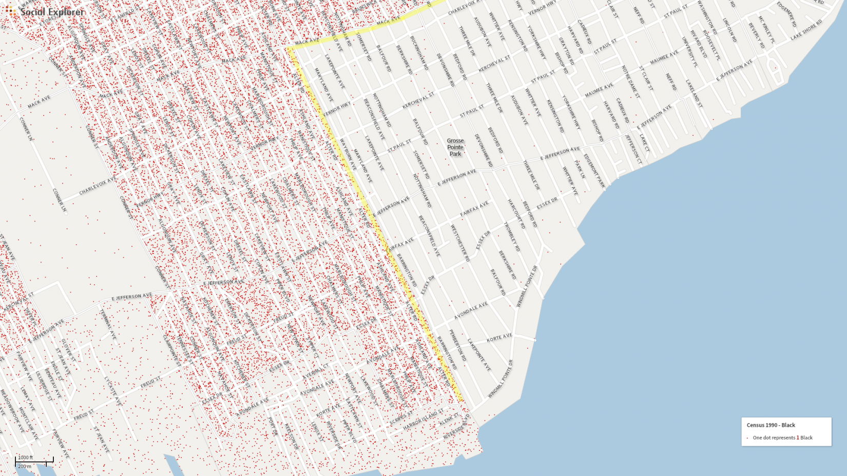 1990 Black Population