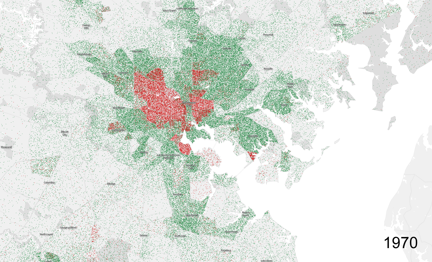 1 DOT EQUALS 10 PEOPLE
