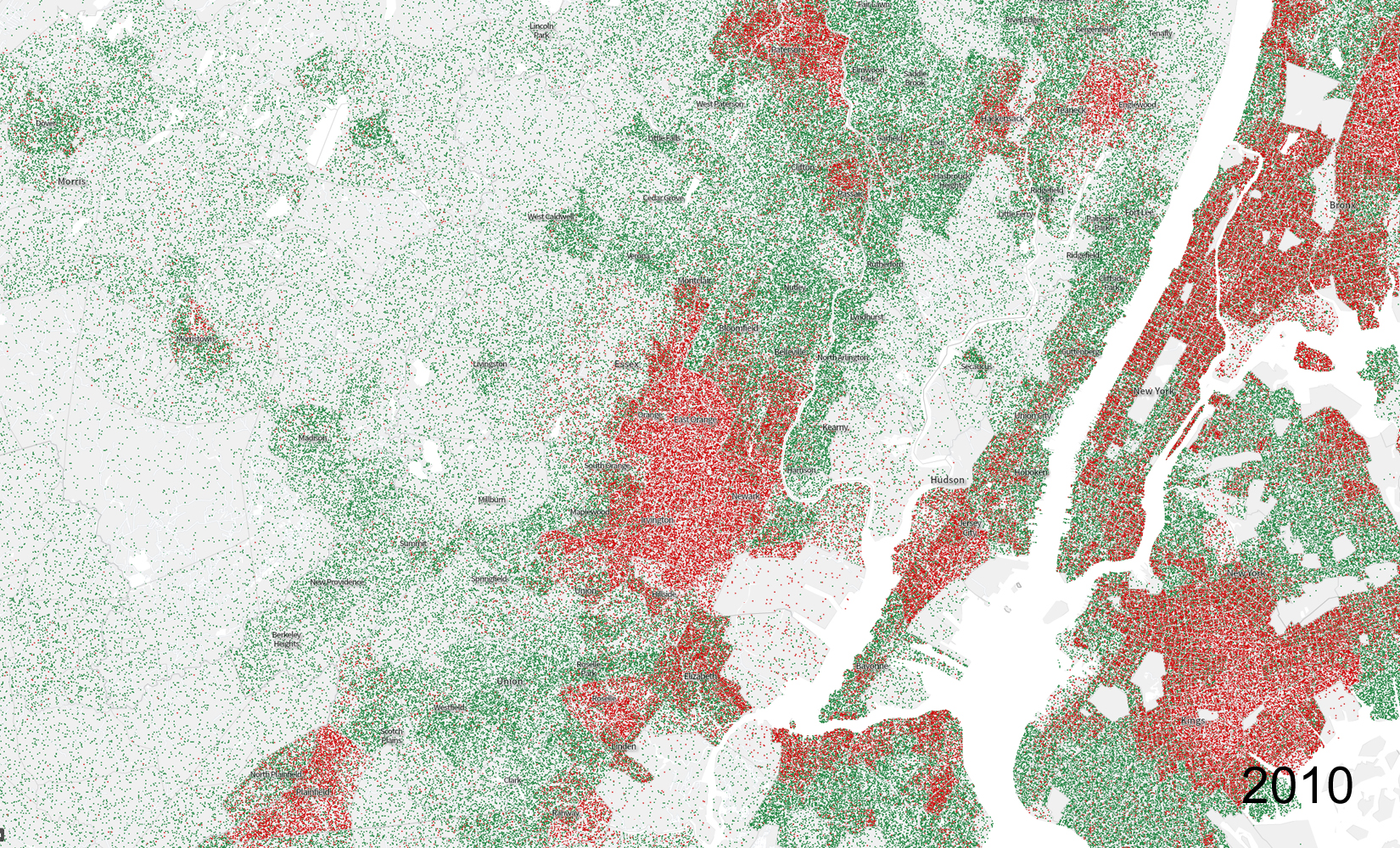 1 DOT EQUALS 10 RESIDENTS