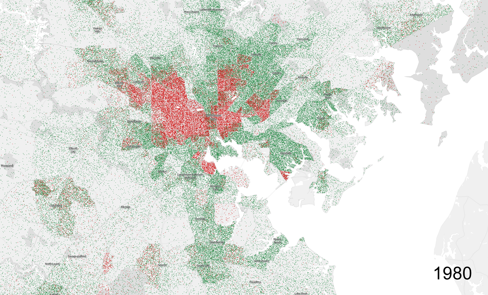 1 DOT EQUALS 10 PEOPLE