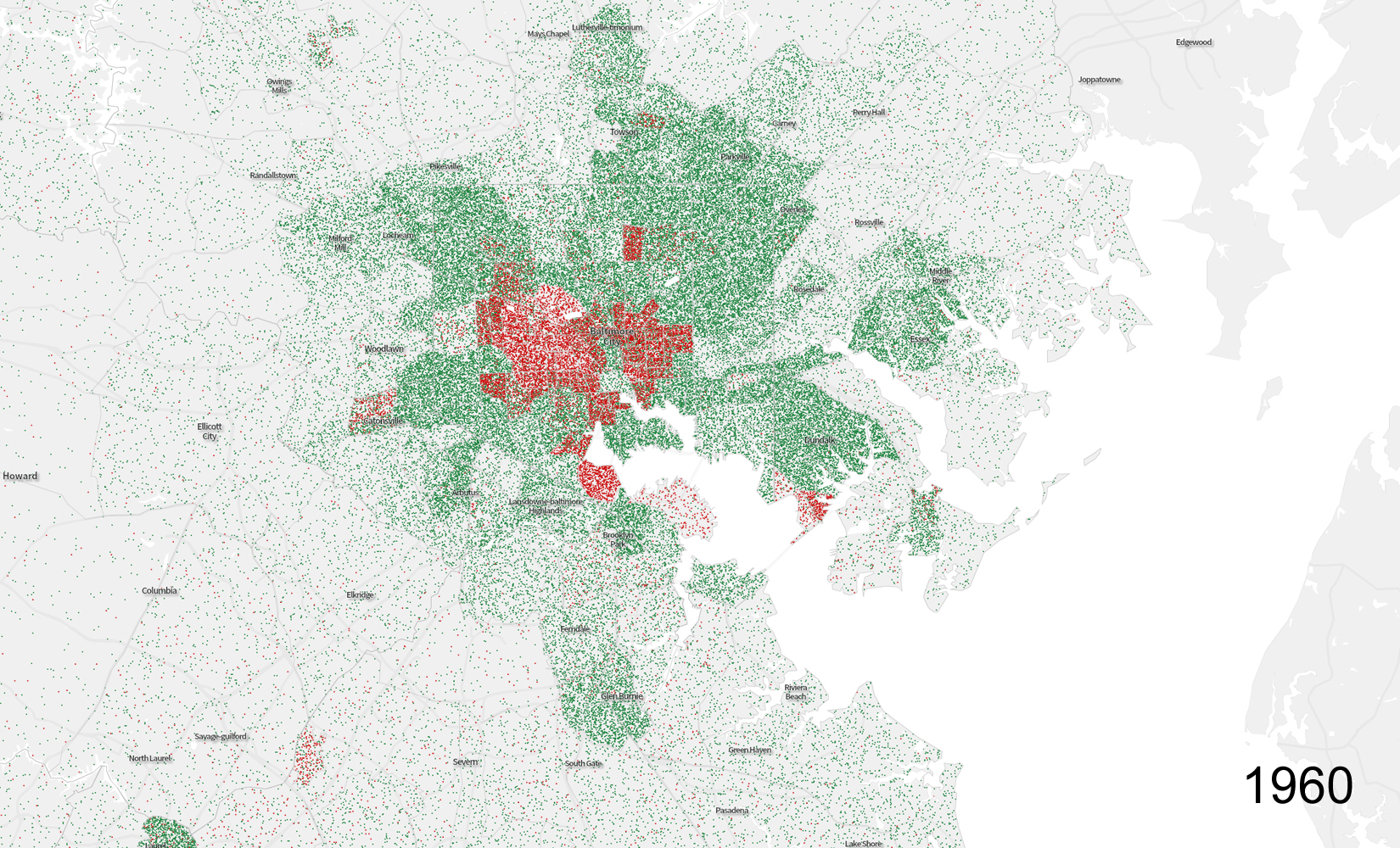 1 DOT EQUALS 10 PEOPLE