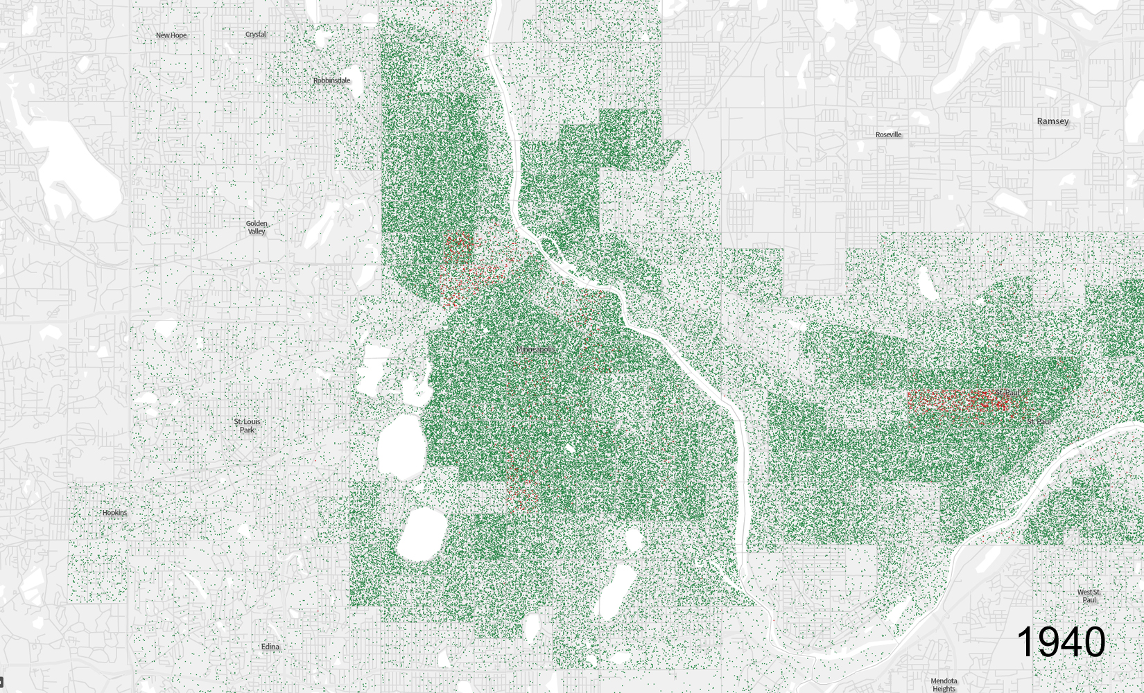1 DOT EQUALS 5 RESIDENTS