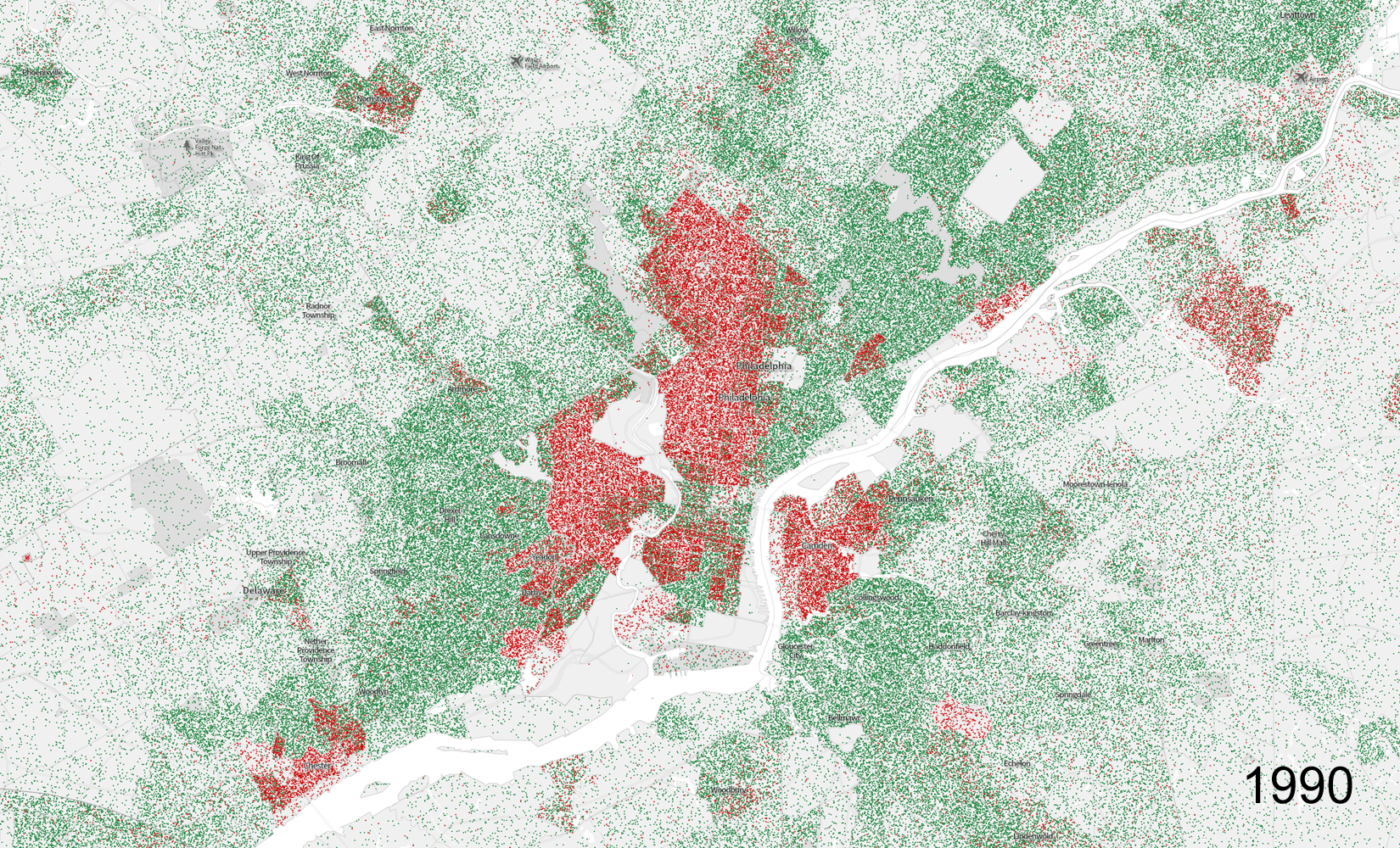 1 DOT EQUALS 10 RESIDENTS