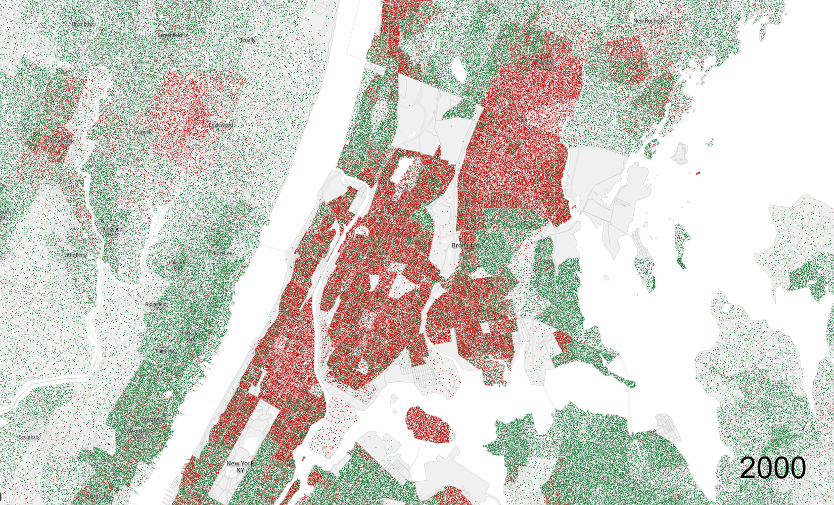 1 DOT EQUALS 5 RESIDENTS