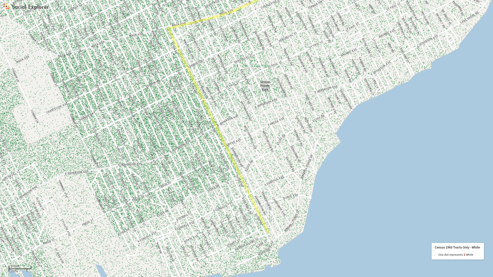 1960 White Population