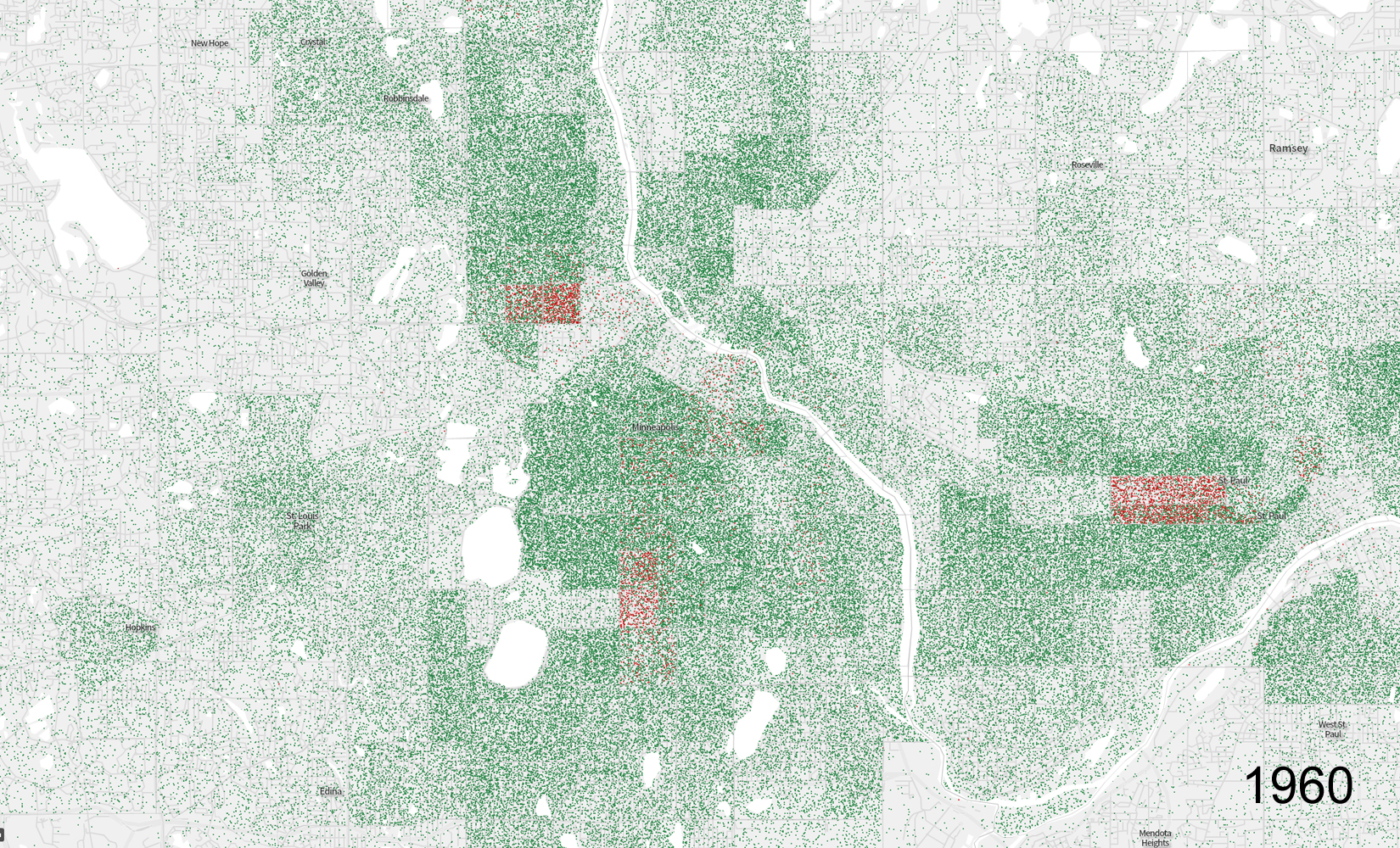 1 DOT EQUALS 5 RESIDENTS