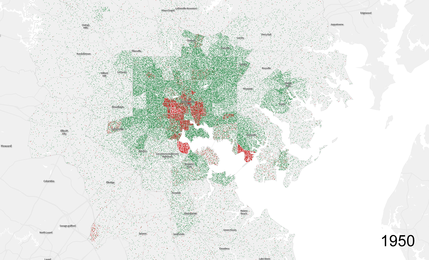 1 DOT EQUALS 10 PEOPLE