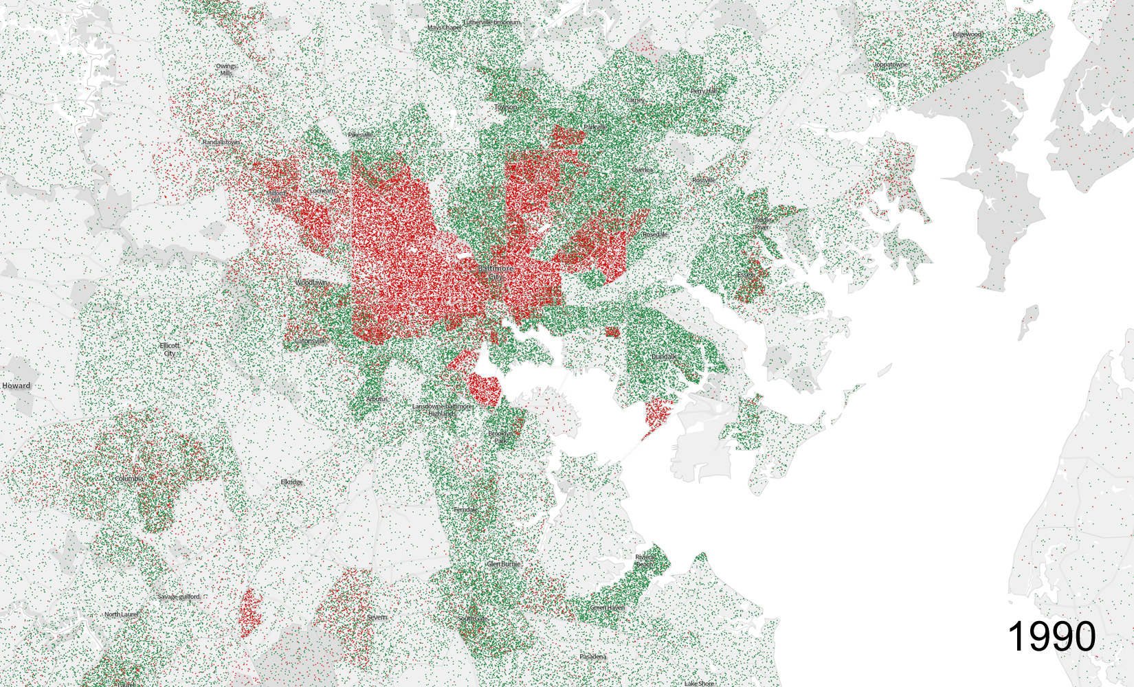 1 DOT EQUALS 10 PEOPLE