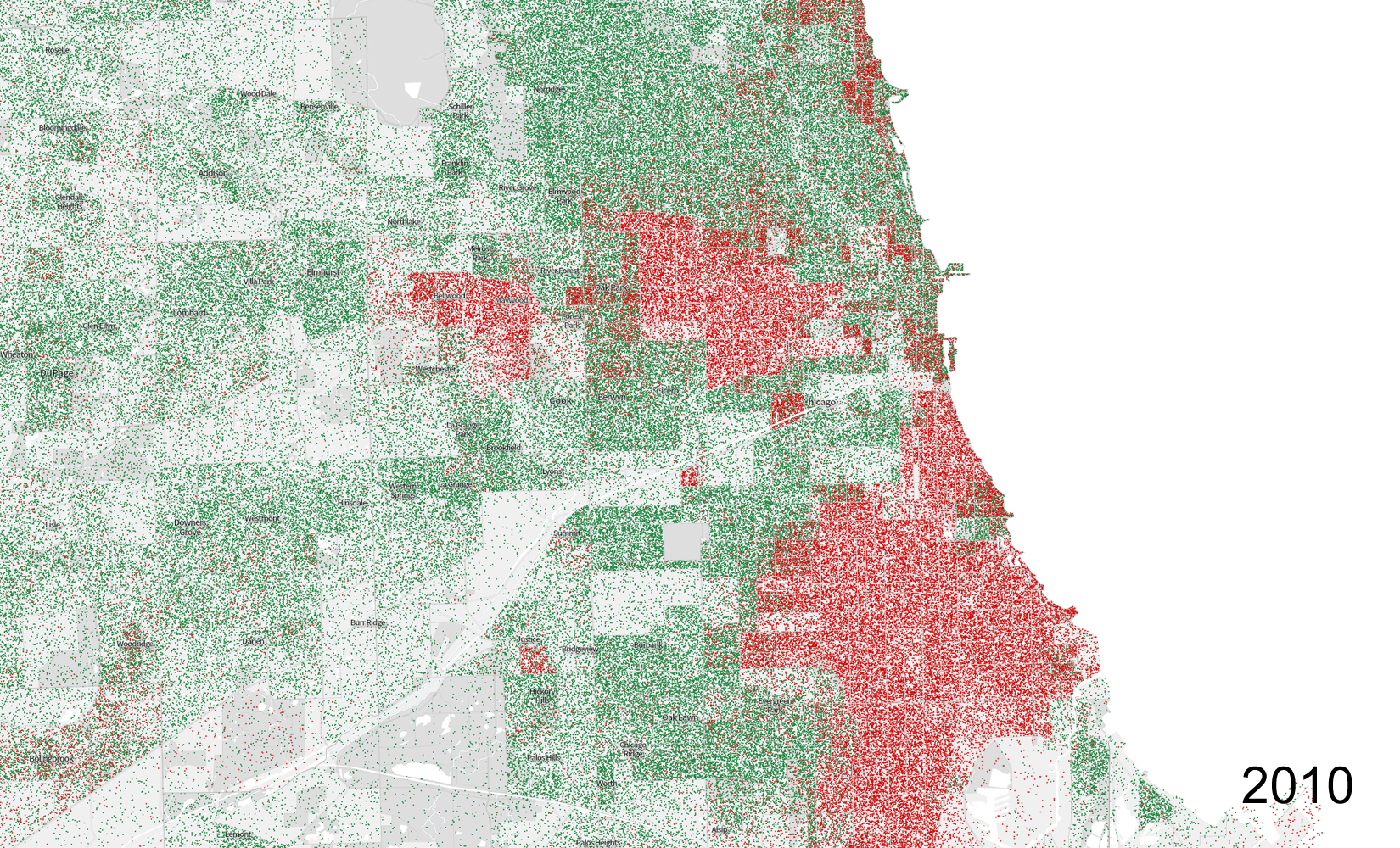 1 DOT EQUALS 10 RESIDENTS