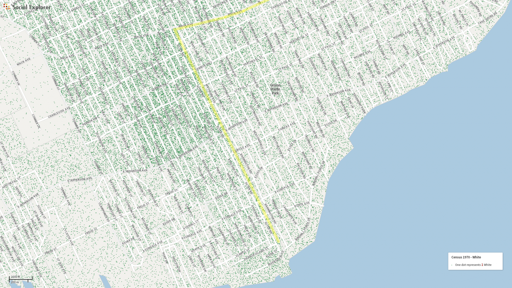 1970 White Population