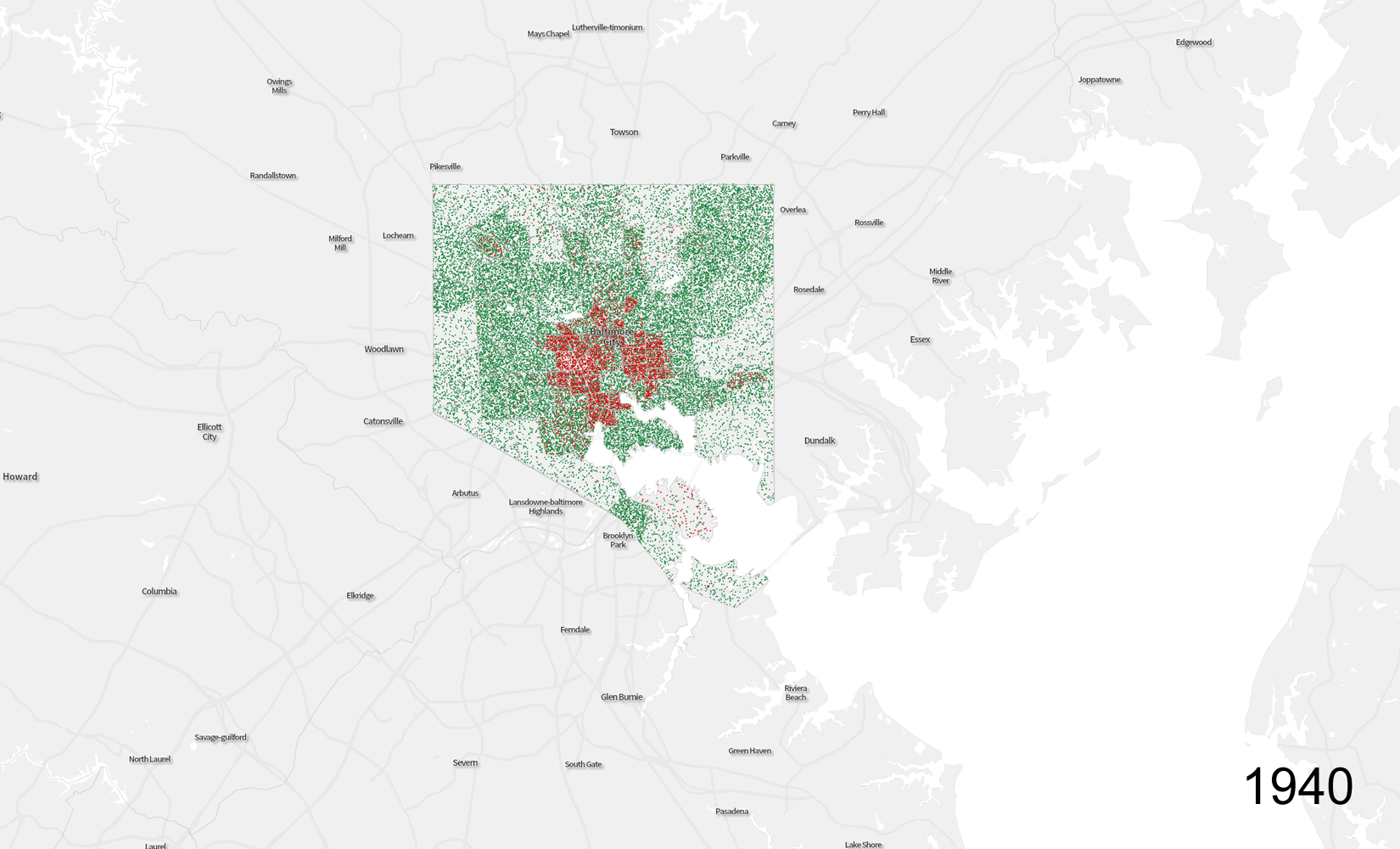 1 DOT EQUALS 10 PEOPLE