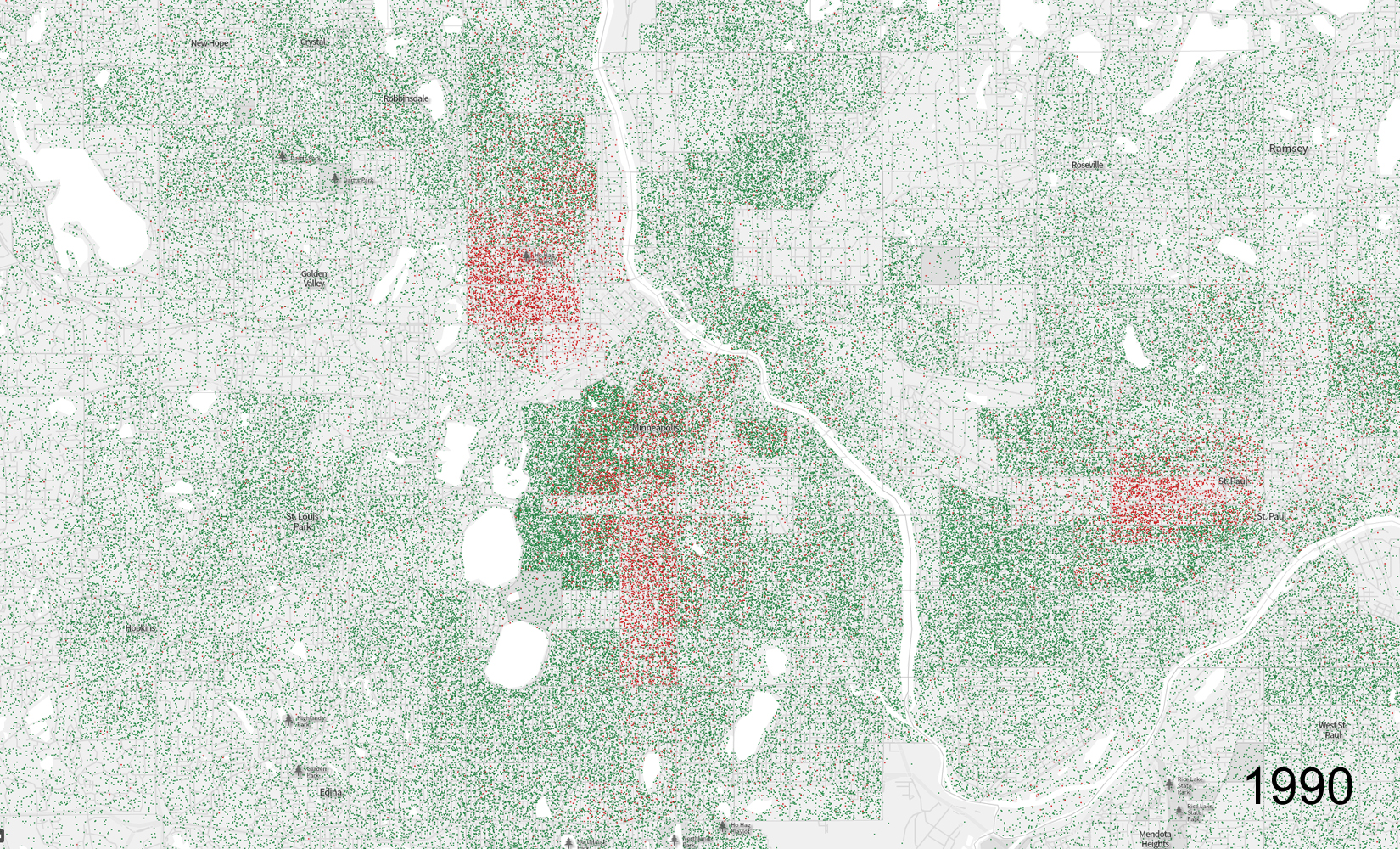 1 DOT EQUALS 5 RESIDENTS