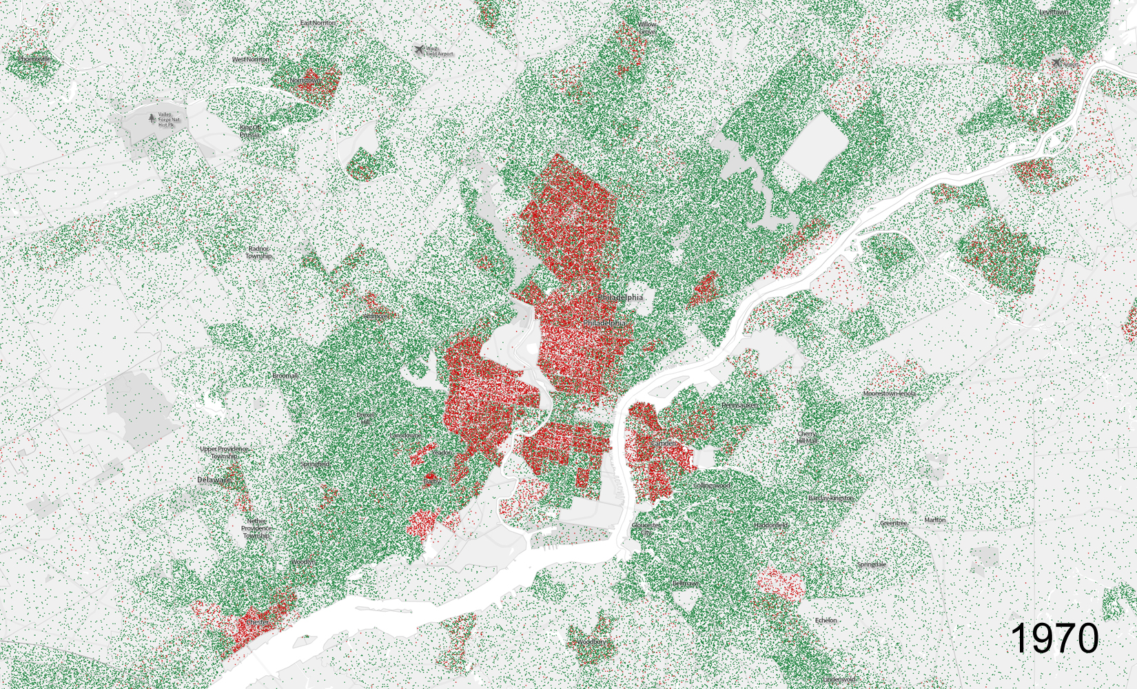 1 DOT EQUALS 10 RESIDENTS