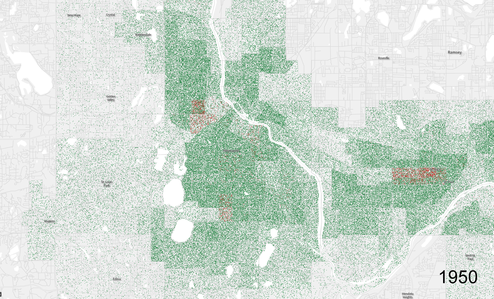 1 DOT EQUALS 5 RESIDENTS