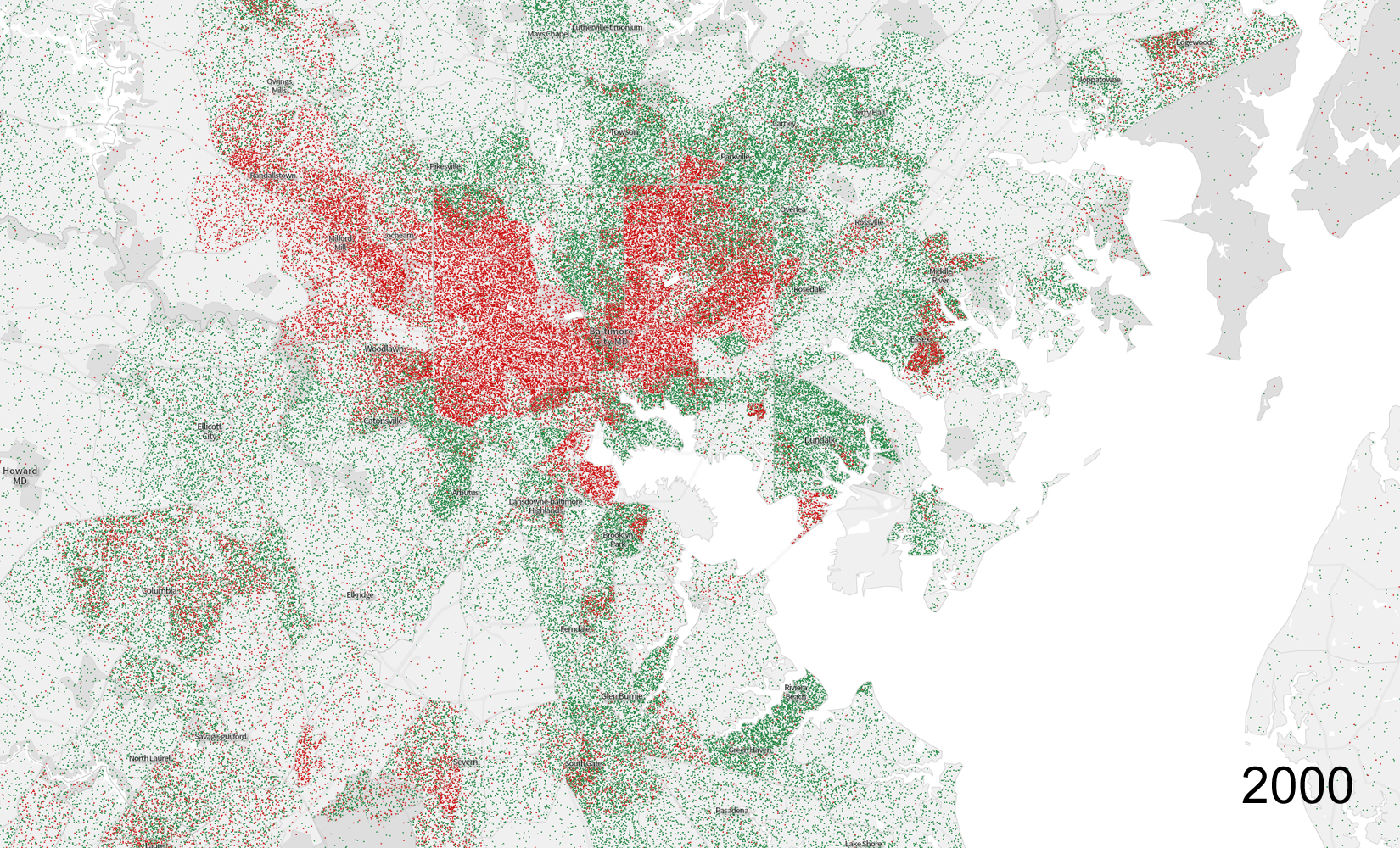 1 DOT EQUALS 10 PEOPLE