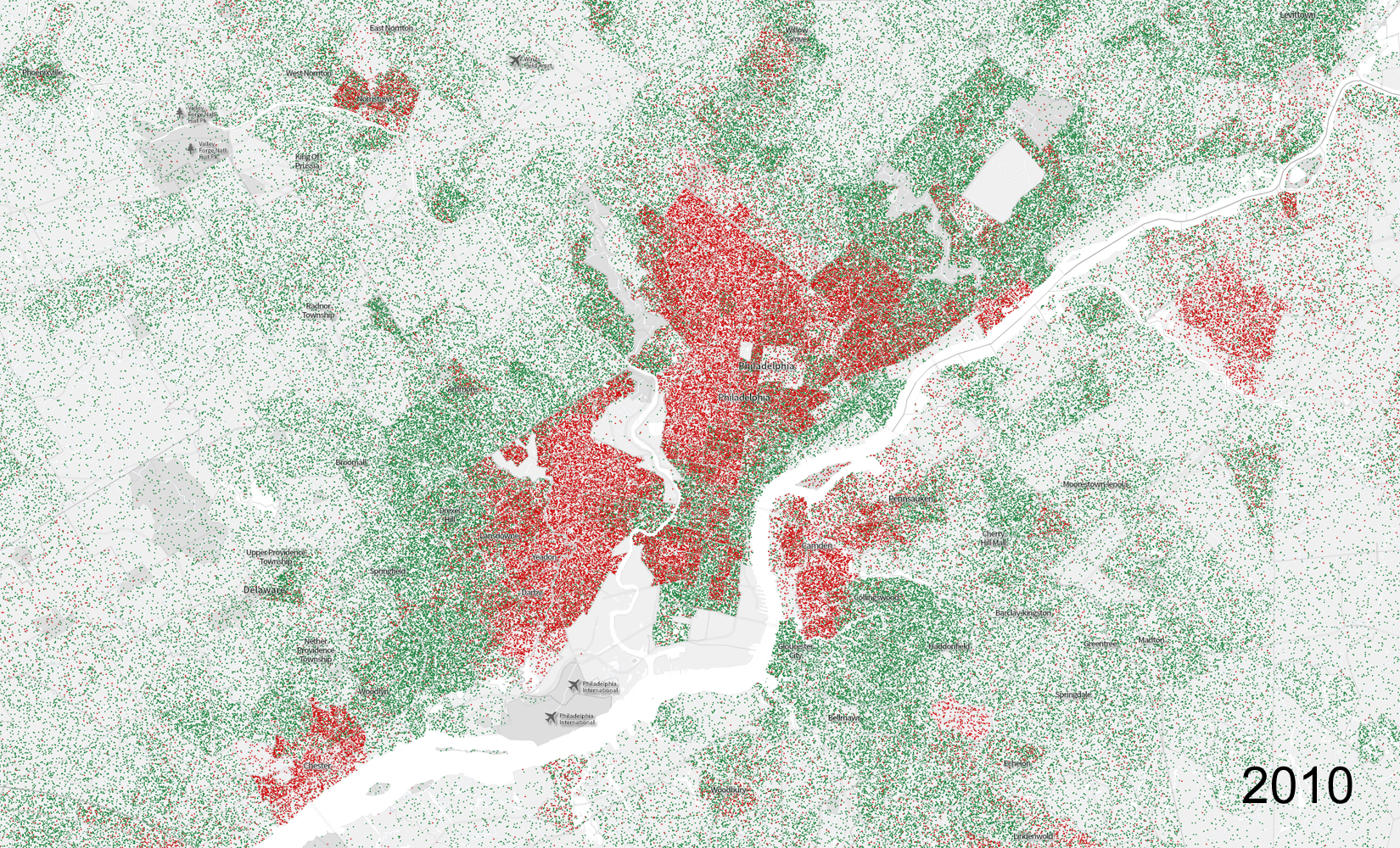 1 DOT EQUALS 10 RESIDENTS
