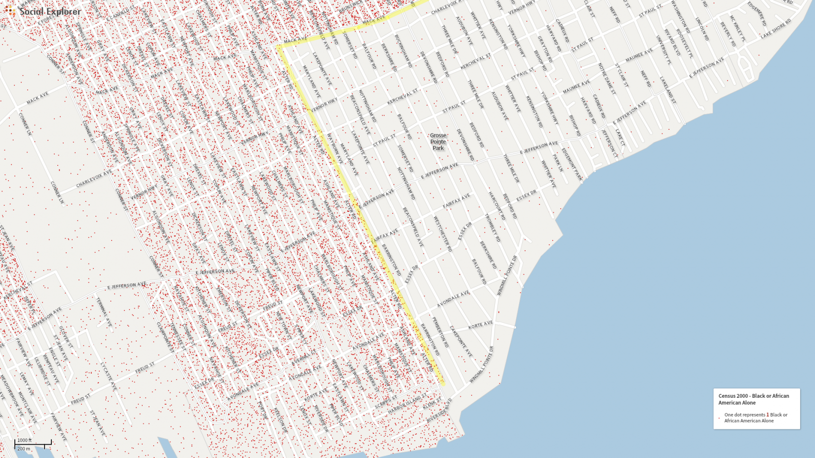 2000 Black Population