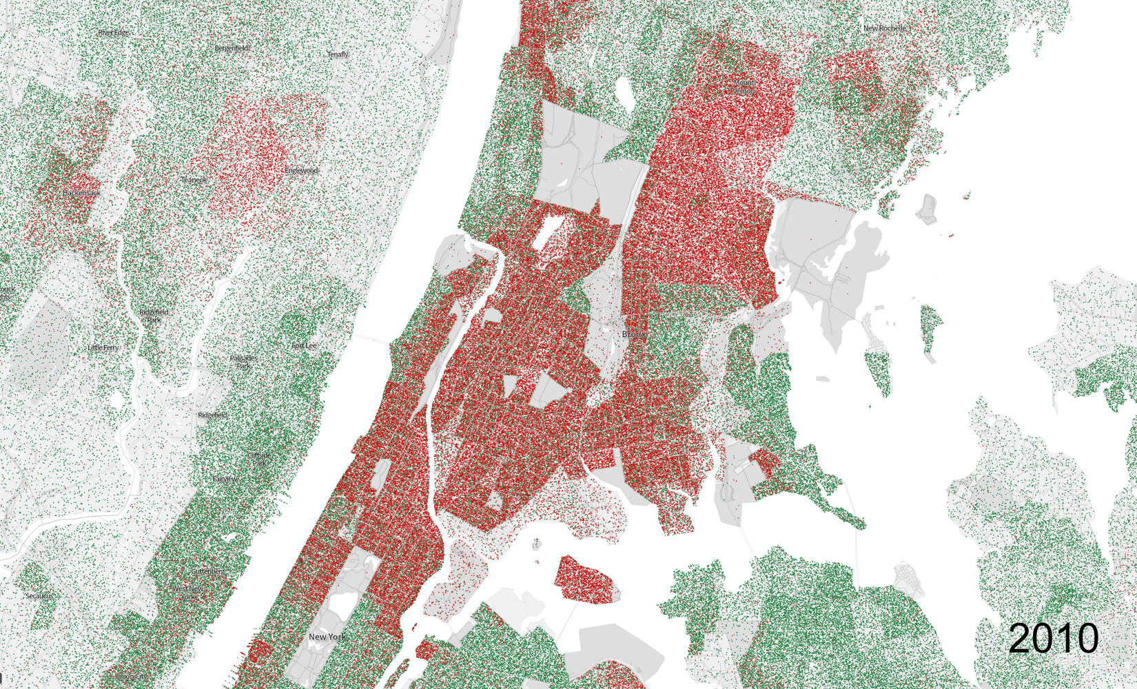 1 DOT EQUALS 5 RESIDENTS