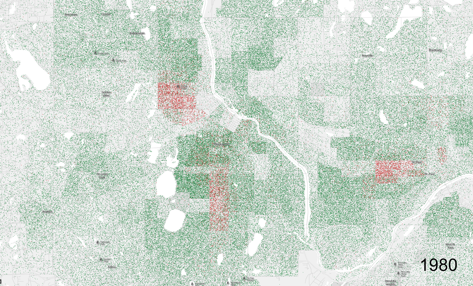 1 DOT EQUALS 5 RESIDENTS